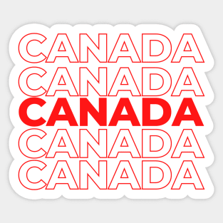 CANADA Sticker